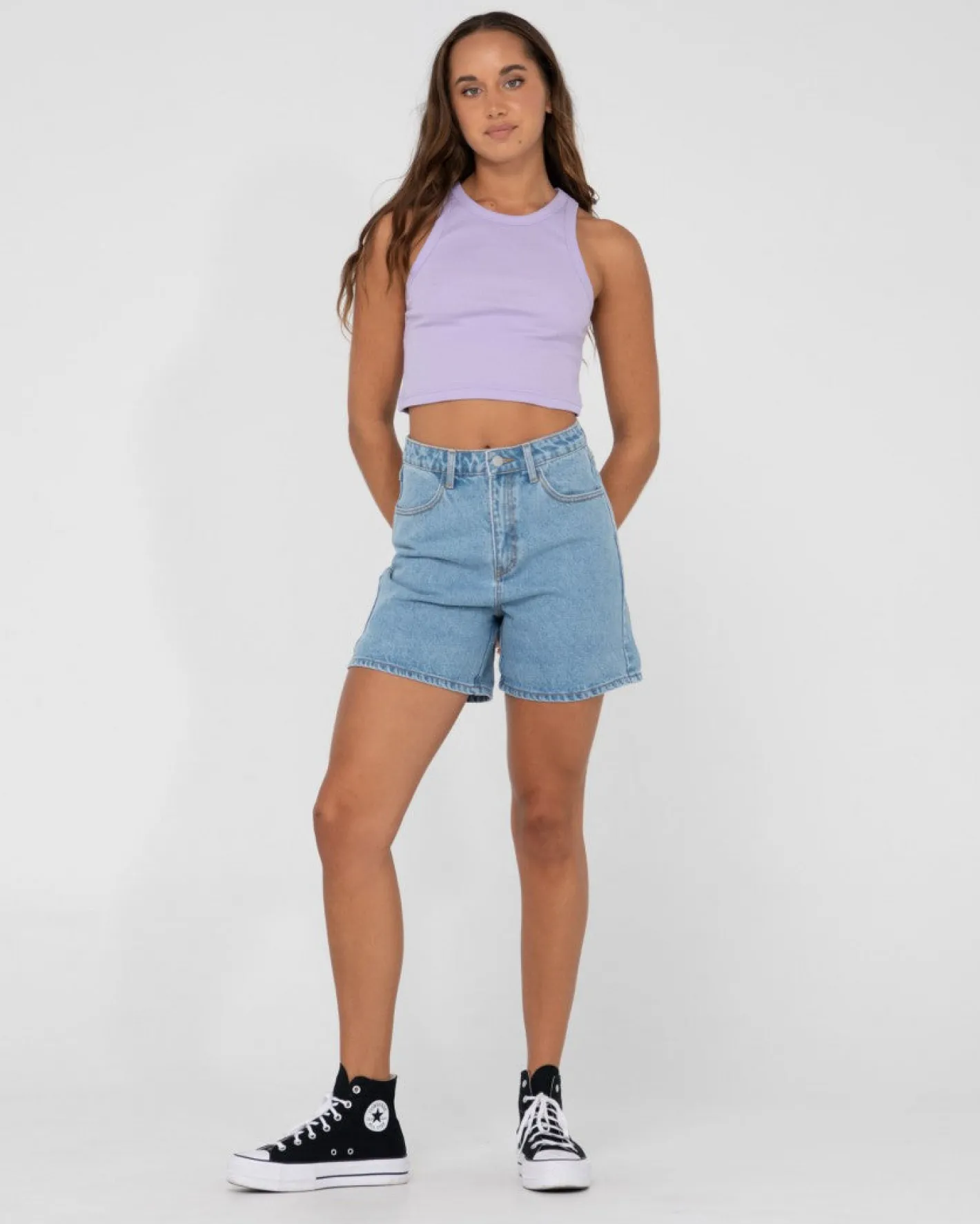 Cheap Blanks Racer Tank Top Womens Tees & Tanks