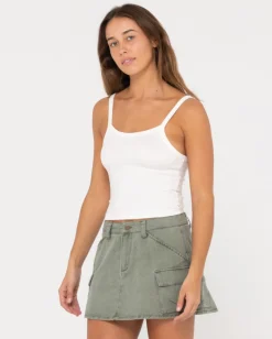 Hot Blanks Skimmer Cami Womens Tees & Tanks