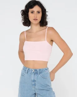 Outlet Blanks Slim Fit Cami Womens Fashion Tops