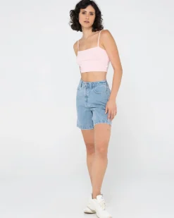 Outlet Blanks Slim Fit Cami Womens Fashion Tops