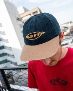 Best Sale Blind Turn Vintage Wash Embroidered Dad Cap Mens Caps & Hats