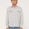 Flash Sale Boat Day Linen Long Sleeve Shirt Mens Shirts