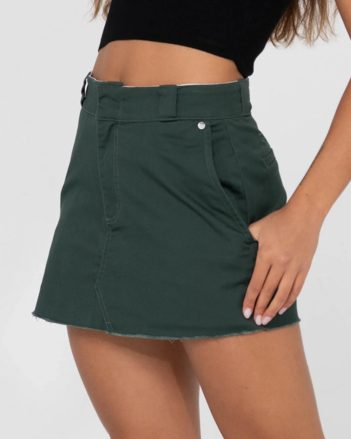 Cheap Bobbi Mid Rise Mini Skirt Womens Skirts