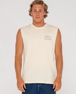 New Boxed Out Muscle Mens Tanks & Muscles