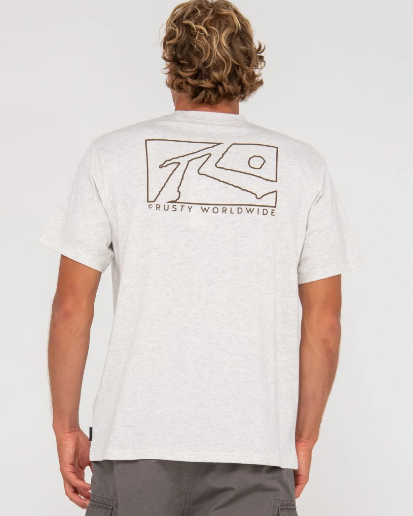 Flash Sale Boxed Out Short Sleeve Graphic Tee Mens Tees