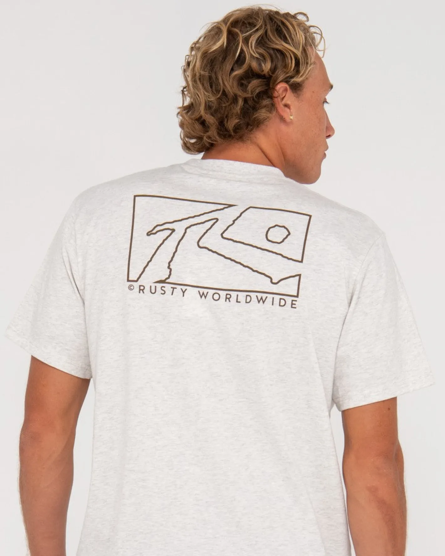 Flash Sale Boxed Out Short Sleeve Graphic Tee Mens Tees