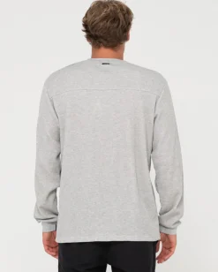 Shop Boxed Out Waffle Long Sleeve Tee Mens Tees