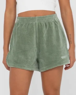 Discount Bronte High Waisted Cord Short Womens Shorts