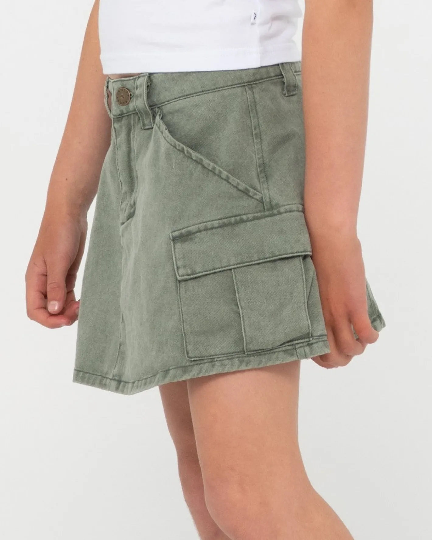 Best Sale Brooks Low Rise Twill Cargo Skirt Girls Kids Bottoms