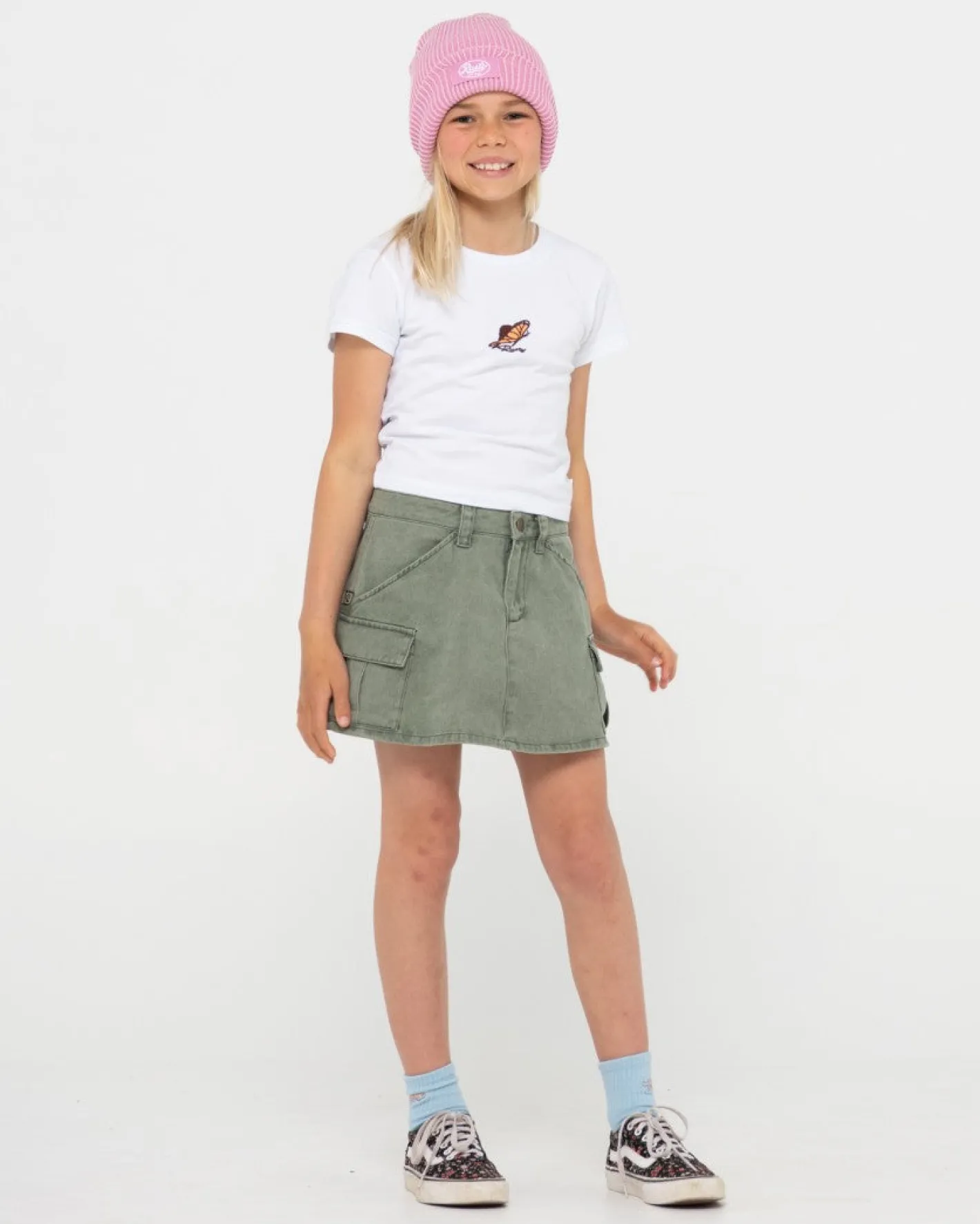 Best Sale Brooks Low Rise Twill Cargo Skirt Girls Kids Bottoms