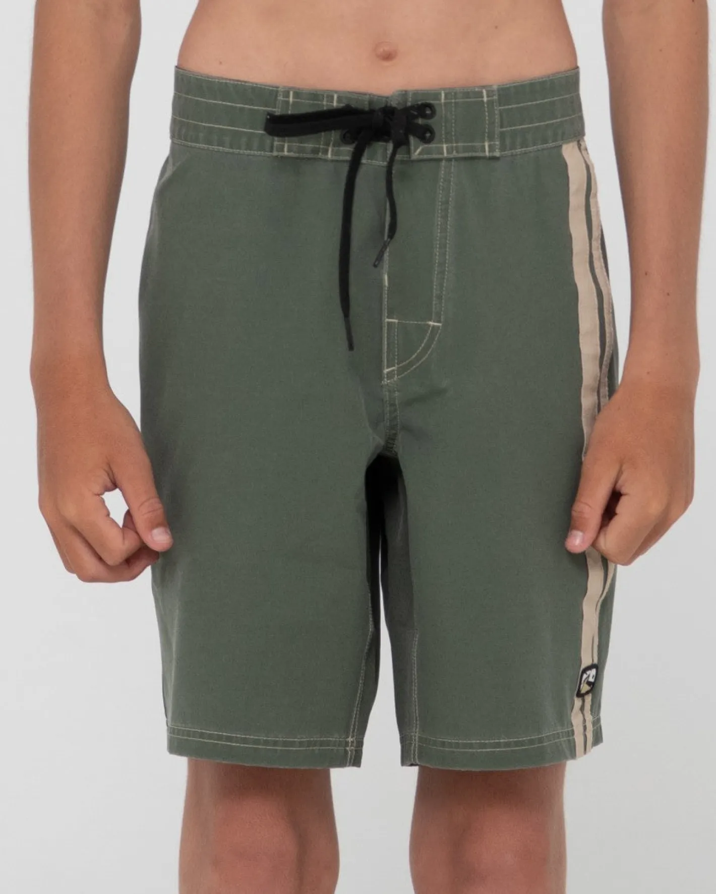 Cheap Burnt Rubber Vintage Wash Boardshort Boys Kids Bottoms