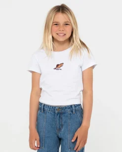 Online Butterfly Skimmer Baby Tee Girls Kids Tops