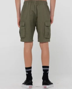 Store Camper Cargo Elastic Short Boys Kids Bottoms