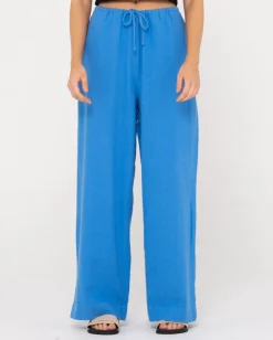 Best Carolina High Waisted Relaxed Fit Linen Pant Womens Pants