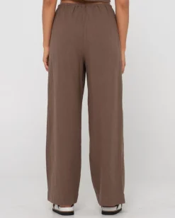 Best Carolina High Waisted Relaxed Fit Linen Pant Womens Pants