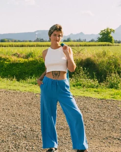 Best Carolina High Waisted Relaxed Fit Linen Pant Womens Pants