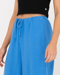Best Carolina High Waisted Relaxed Fit Linen Pant Womens Pants