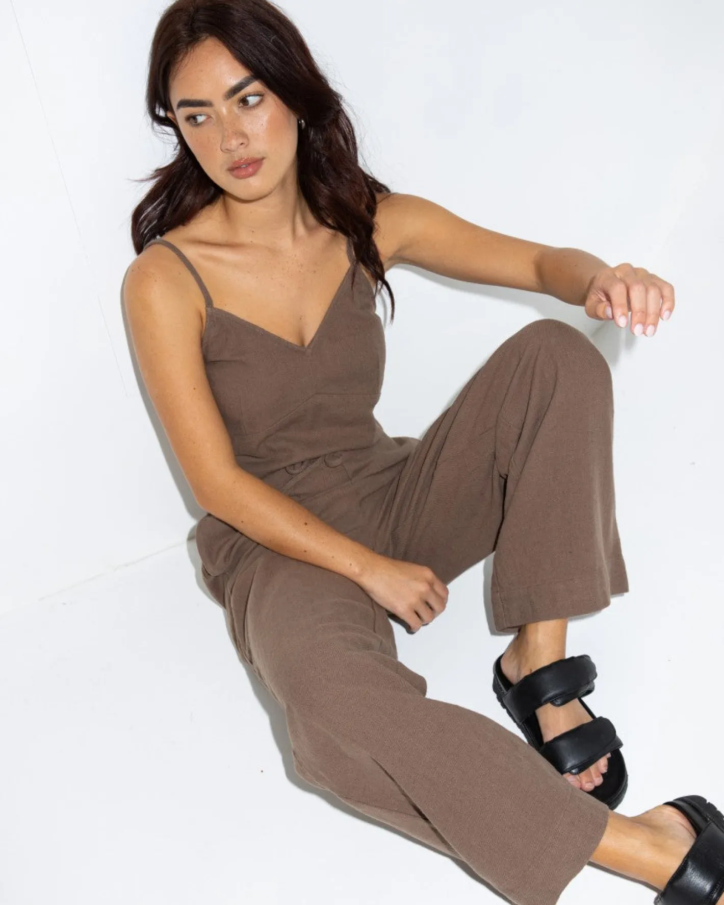 Best Carolina High Waisted Relaxed Fit Linen Pant Womens Pants