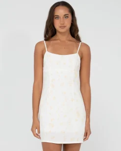Best Sale Cassidy Printed Open Back Mini Dress Womens Mini Dresses