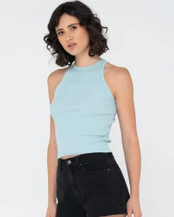 Online Charis Rib Knit Tank Womens Tees & Tanks