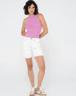 Clearance Charis Rib Knit Tank Womens Tees & Tanks