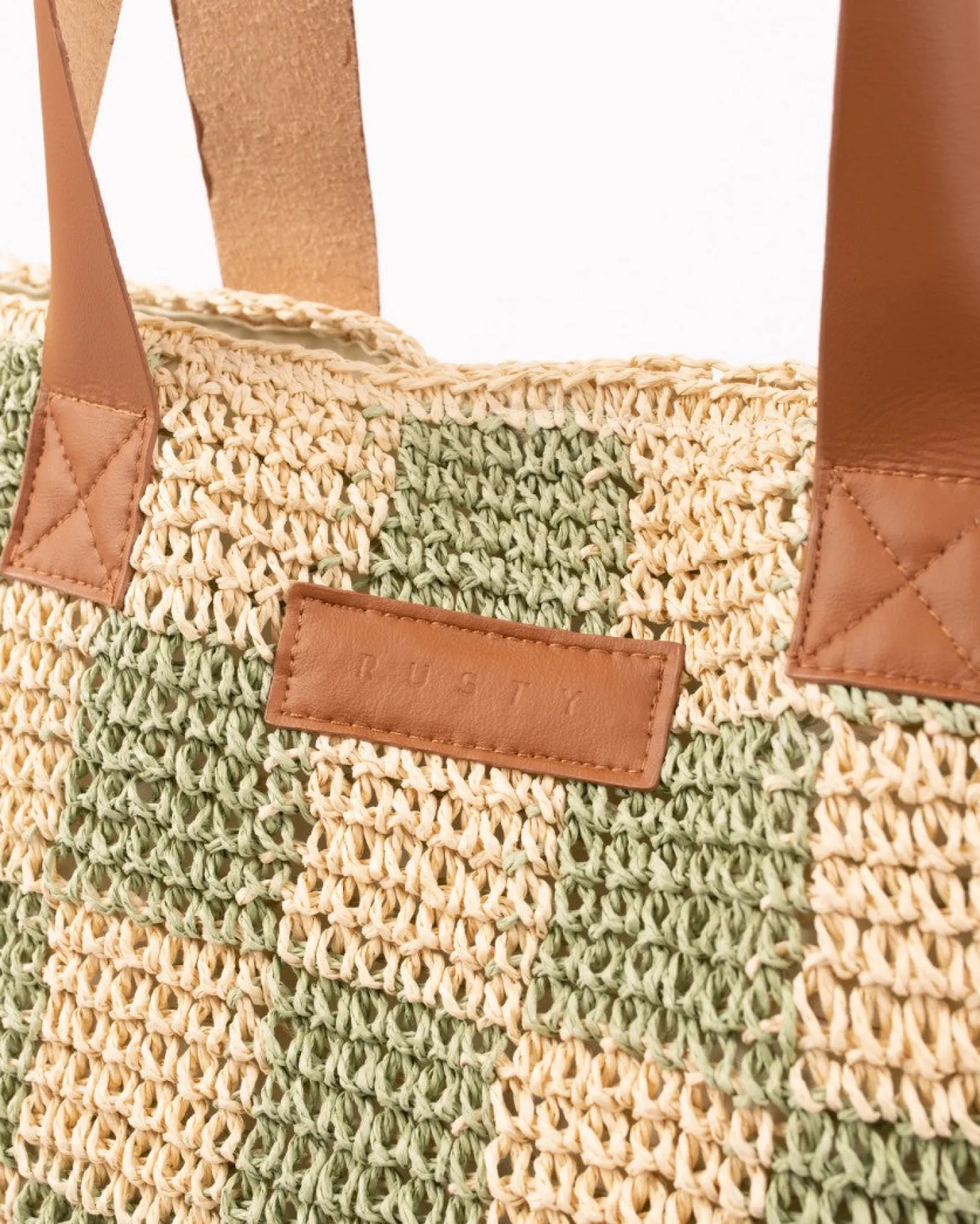 Fashion Checkmate Straw Beach Bag Womens Bags & Handbags