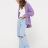 Cheap Chelsea Oversized Cord Shirt Womens Shirts