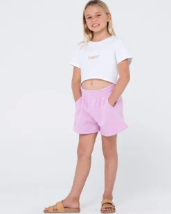 Clearance Choose Your Future Fleece Short Girls Kids Bottoms