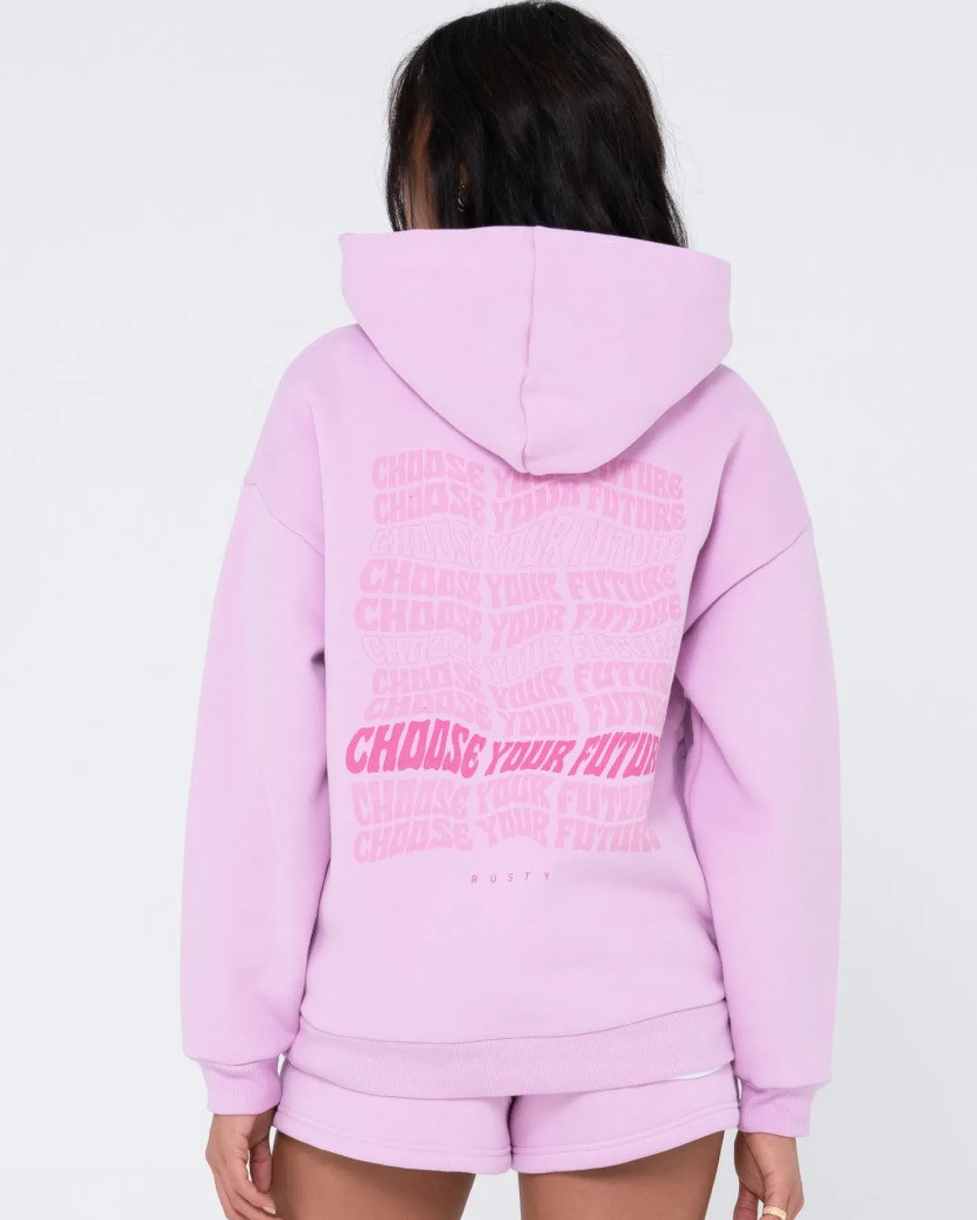 Hot Choose Your Future Oversize Hoodie Womens Hoodies & Fleece