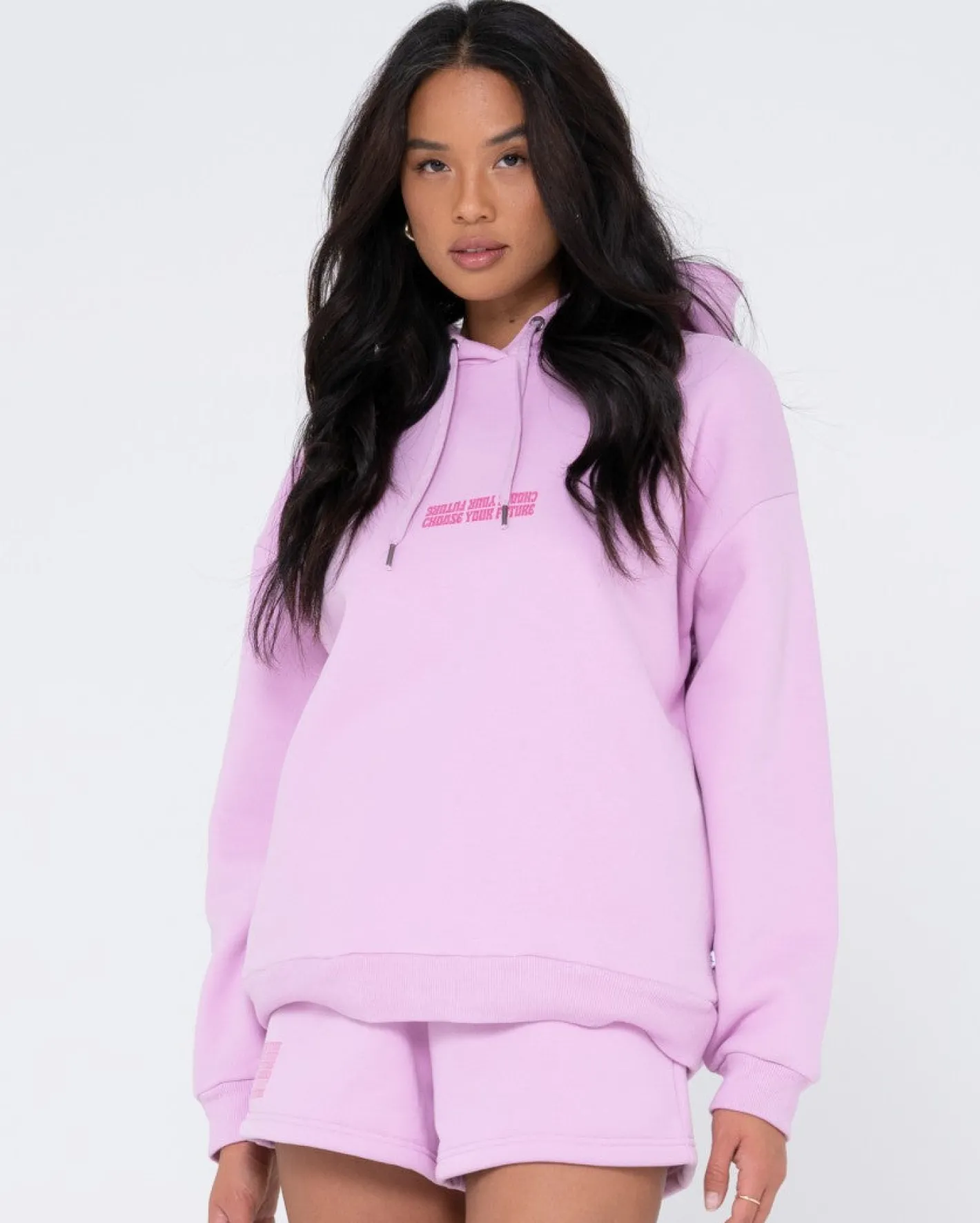 Hot Choose Your Future Oversize Hoodie Womens Hoodies & Fleece