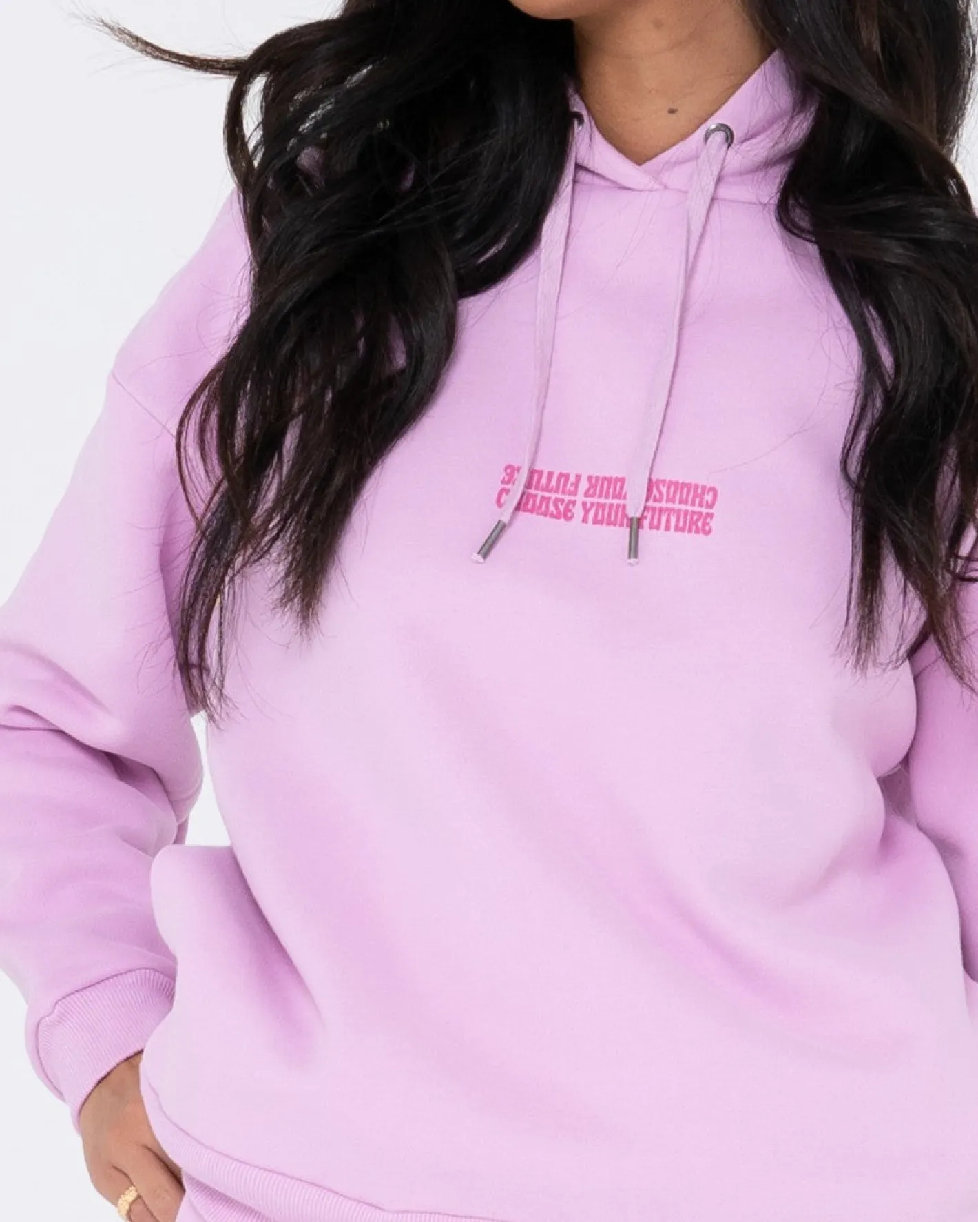 Hot Choose Your Future Oversize Hoodie Womens Hoodies & Fleece