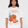 Flash Sale Citron Oversize Graphic Tee Womens Tees & Tanks