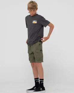 Sale Click Bait Short Sleeve Graphic Tee Boys Kids Tops