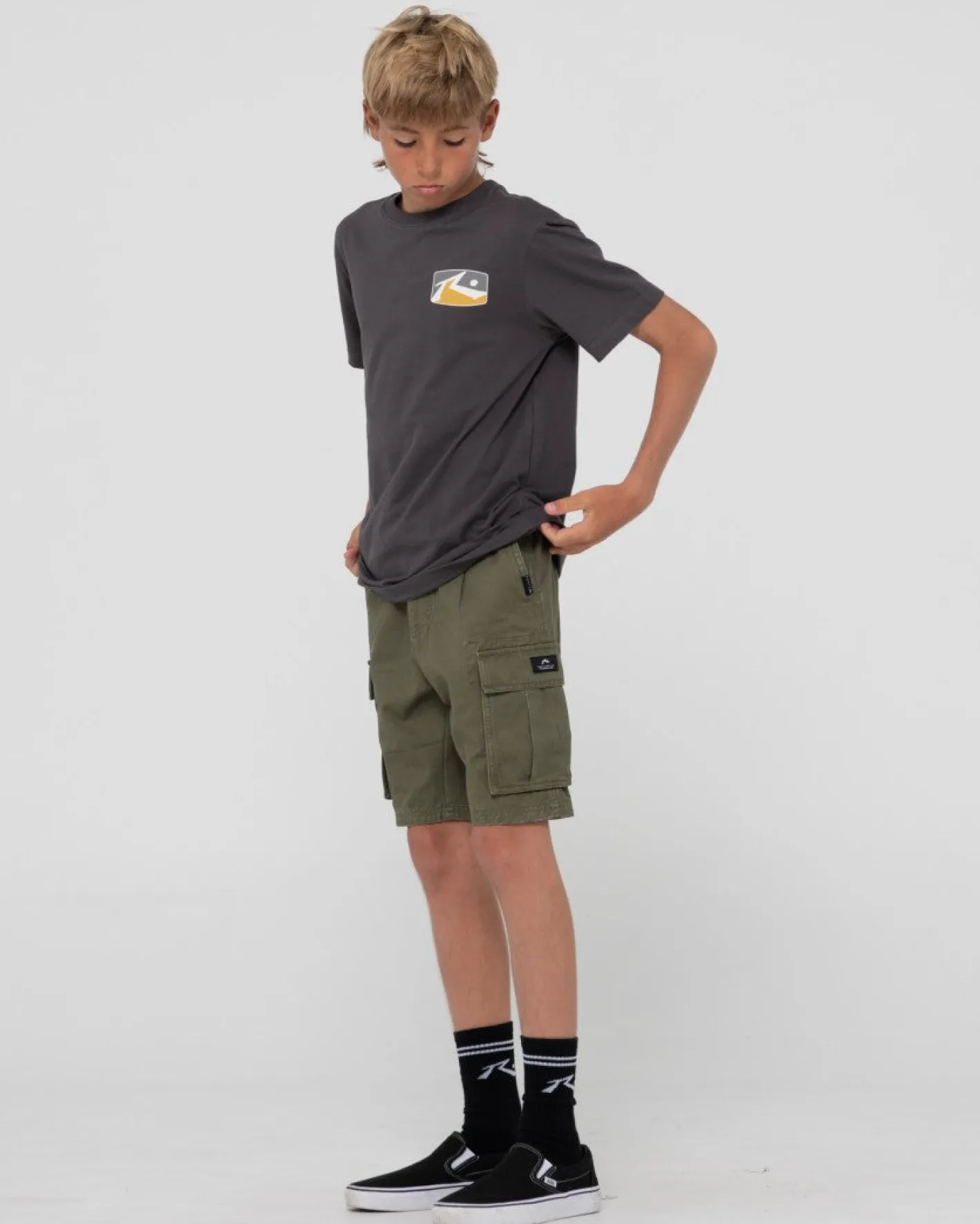 Sale Click Bait Short Sleeve Graphic Tee Boys Kids Tops