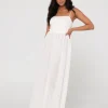 New Coco Shirred Maxi Dress Womens Overswim