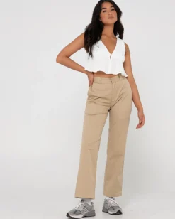 Clearance Coco V Neck Crop Top Womens Fashion Tops