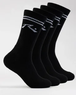 Best Sale Comp Mid Calf 4-Sock Pack Mens Socks