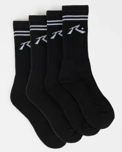 Best Sale Comp Mid Calf 4-Sock Pack Mens Socks