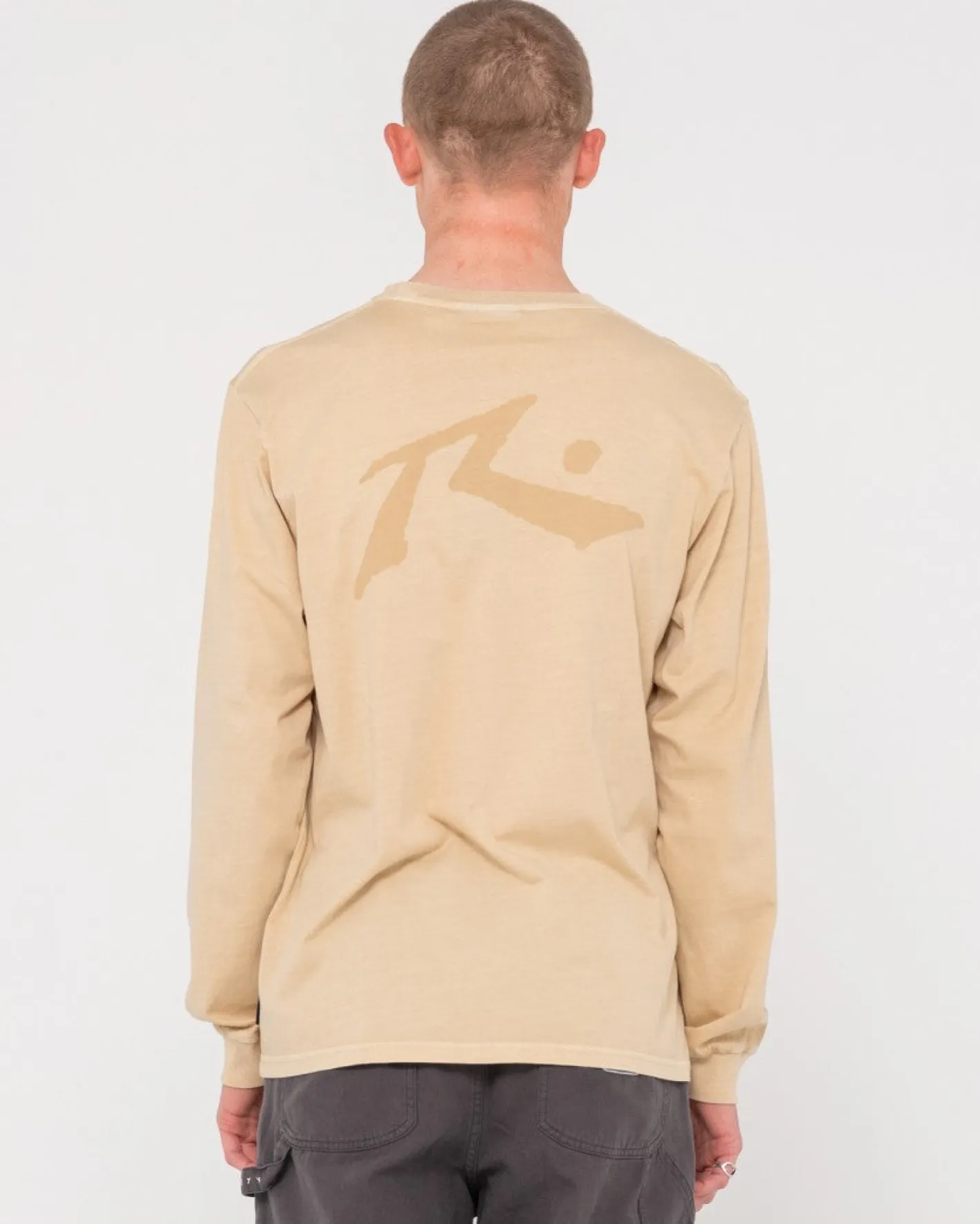 Hot Comp Wash Long Sleeve Tee Mens Tees