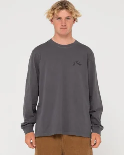 Sale Comp Wash Long Sleeve Tee Mens Tees