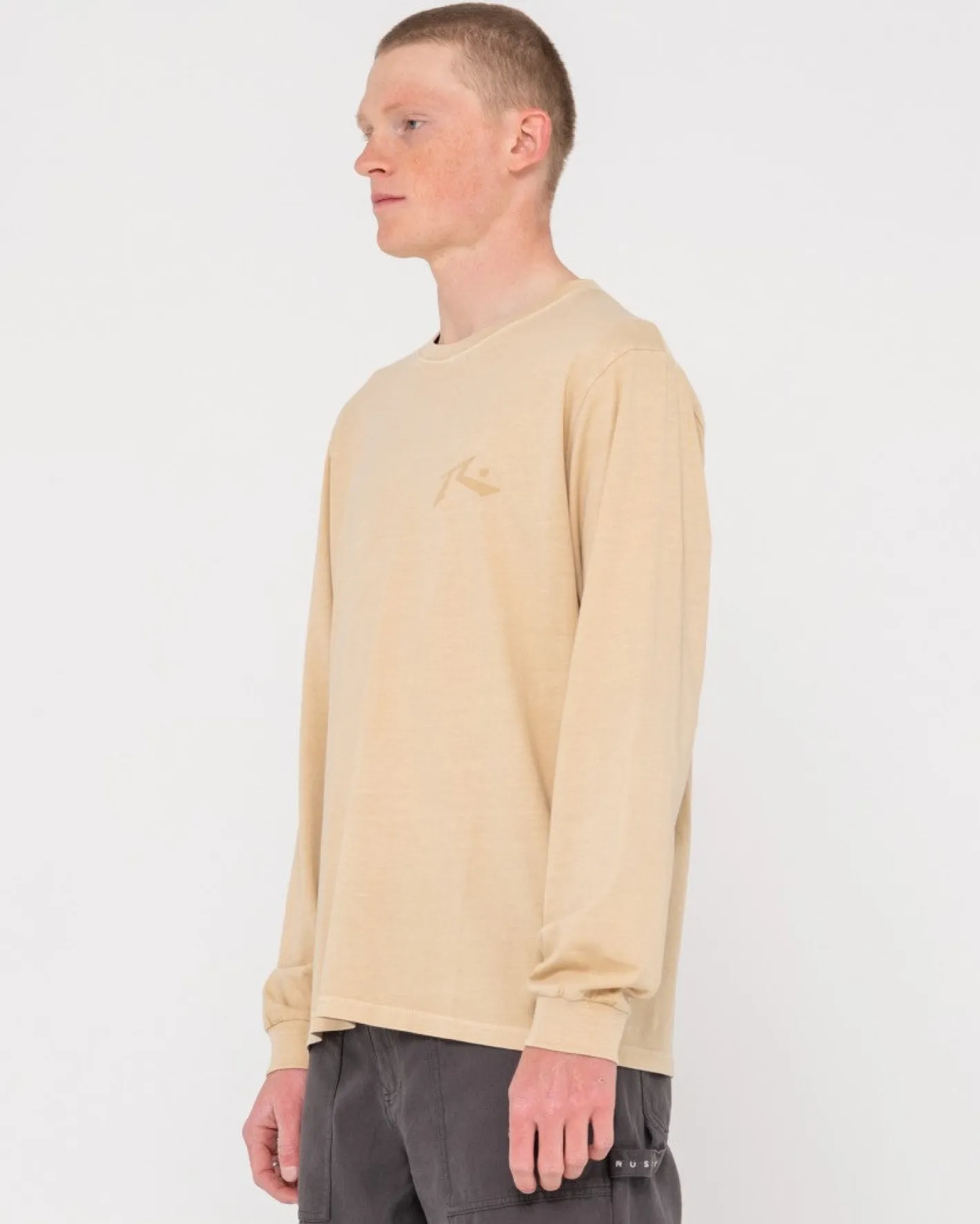Hot Comp Wash Long Sleeve Tee Mens Tees