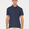 New Comp Wash Short Sleeve Polo Mens Shirts
