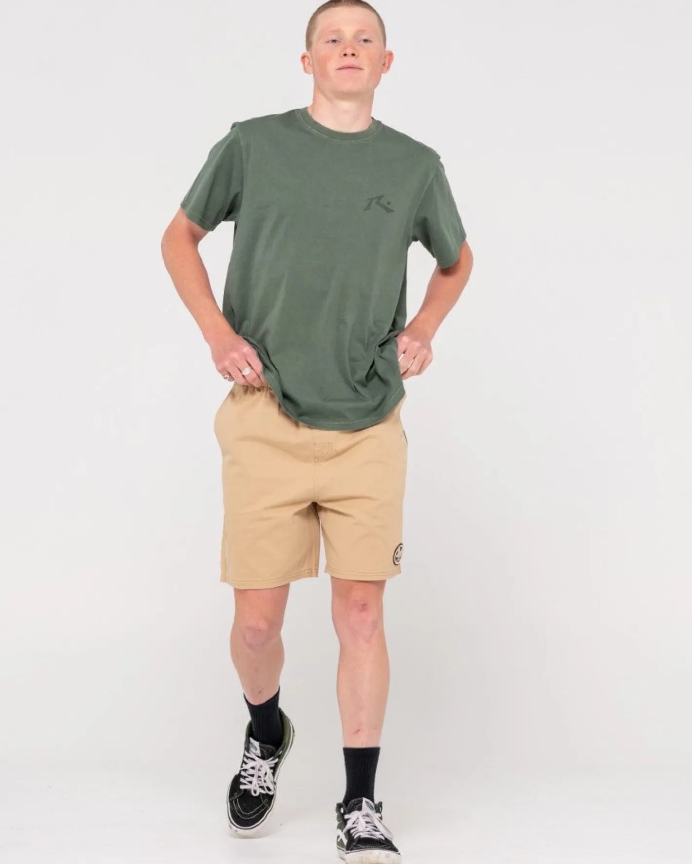 Sale Comp Wash Short Sleeve Tee Mens Tees