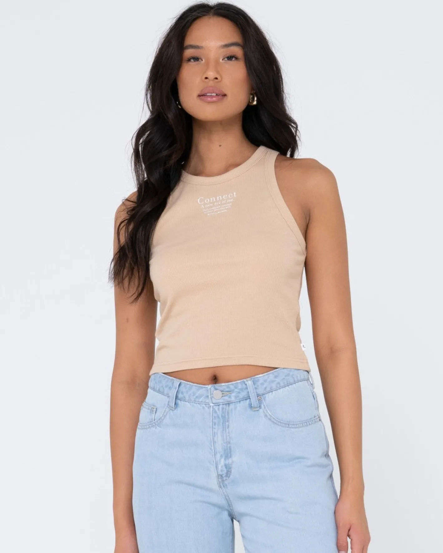 Outlet Connect Racer Tank Womens Tees & Tanks