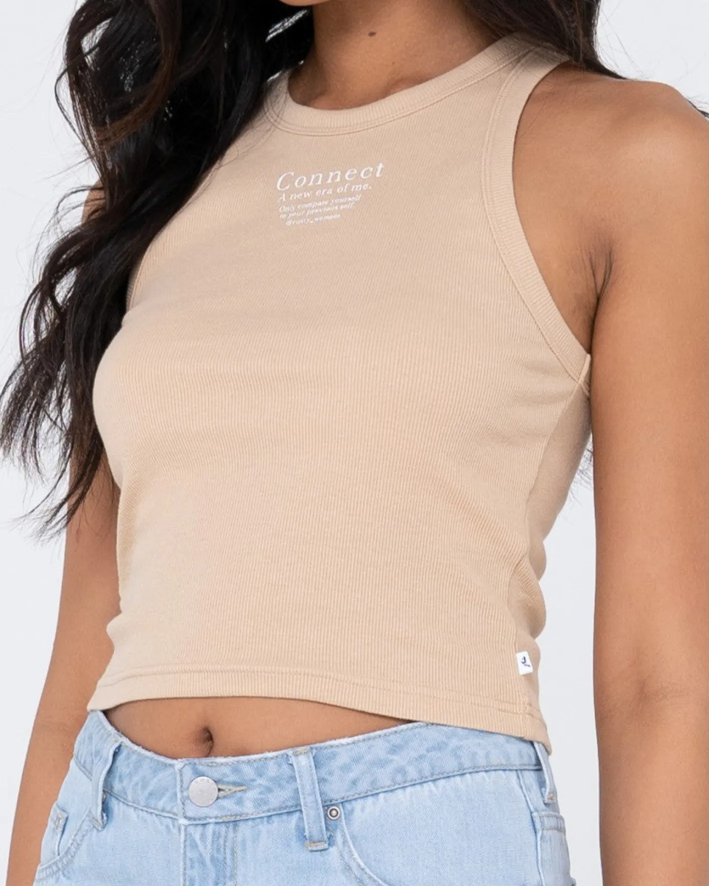 Outlet Connect Racer Tank Womens Tees & Tanks