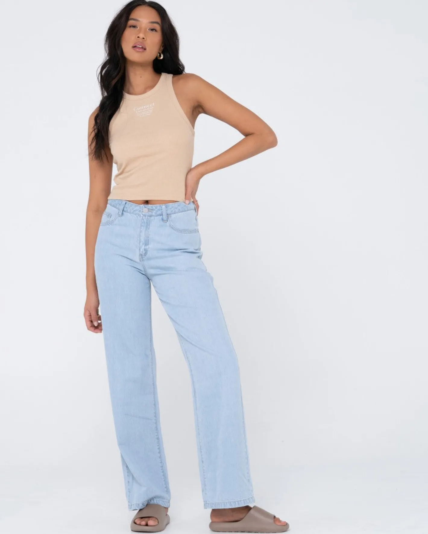 Outlet Connect Racer Tank Womens Tees & Tanks