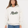 Cheap Country Club Oversized Hooded Fleece Womens Hoodies & Fleece