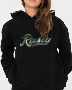 Cheap Country Club Oversized Hooded Fleece Womens Hoodies & Fleece