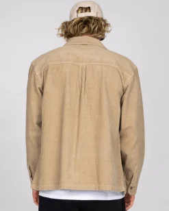 New Coup Cord Long Sleeve Overshirt Mens Jackets