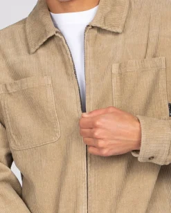 New Coup Cord Long Sleeve Overshirt Mens Jackets
